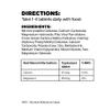 Calcium & Magnesium (360 Tablets) from Woods Supplements | Each tablet provides: 87.5mg Calcium 87.5mg Magnesium | Supports normal muscle function and healthy bones | Suitable for Vegetarians & Vegans view 3