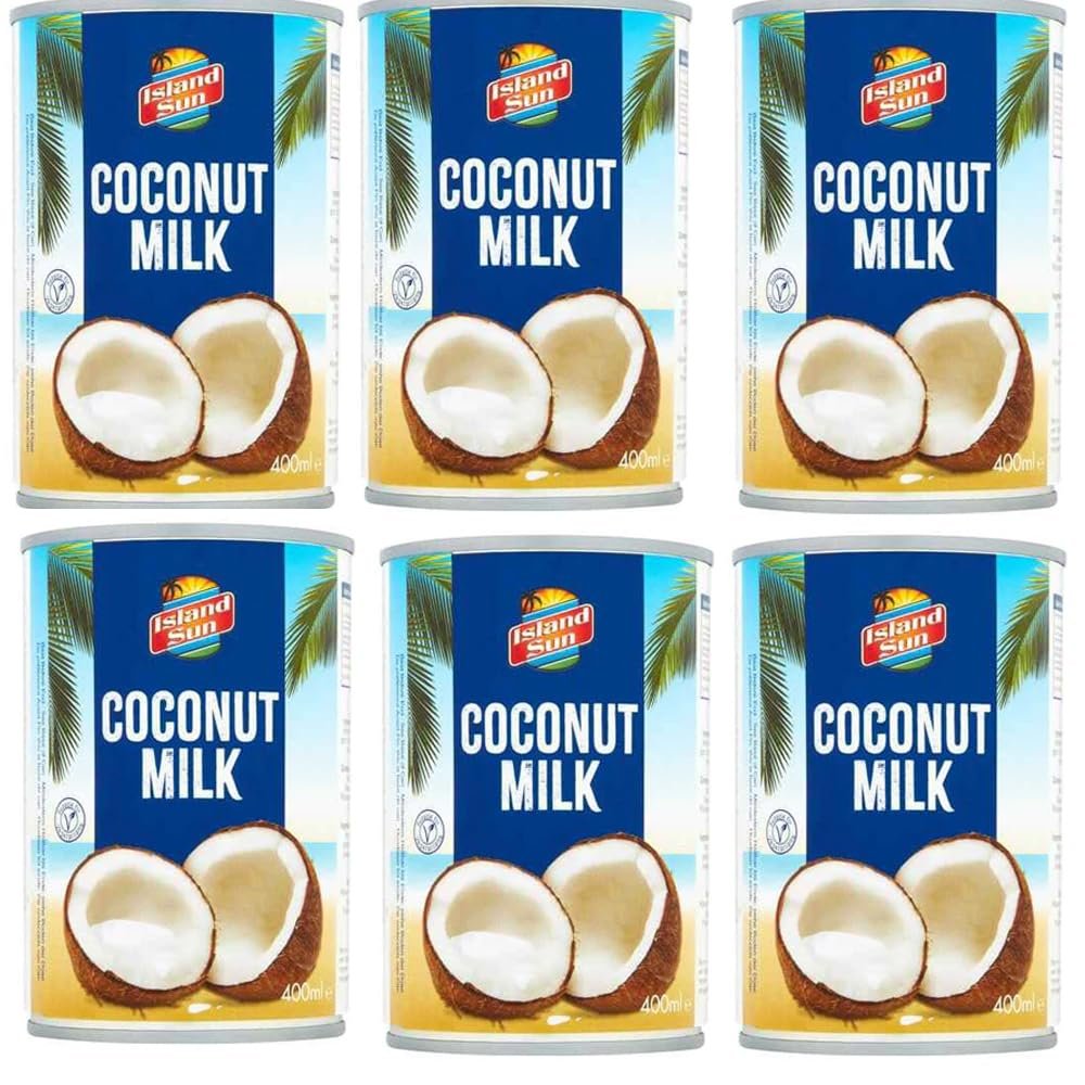 06 x Coconut Milk 400ml - The Rich and Creamy Taste of Coconut Milk (Pack of 6)