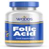 Folic Acid (360 Tablets) from Woods Supplements | Folic Acid Also Called folate or Vitamin B9 | Suitable for Vegetarians & Vegans view 1