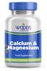 Calcium & Magnesium (180 Tablets) from Woods Supplements | Each tablet provides: 87.5mg Calcium 87.5mg Magnesium | Supports normal muscle function and healthy bones | Suitable for Vegetarians & Vegans view 1