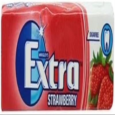 10 Packs of Original WRIGLEY'S Orbit/Extra Chewing Gum Packs Fresh Stock (Extra - Strawberry, 20 Pack) Helps keep Teeth Clean And Mouth Fresh