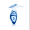 Denclov Denture Brush with Soft Bristles, Easy Grip Handle & Dual Angled Brush Heads for Cleaning Dentures | Retainer Brush for Cleaning Retainers view 1