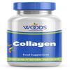 Collagen 300mg (360 Tablets) from Woods Supplements | hydrolysed Collagen | Allows Effective utilisation by The Body view 1
