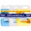 Pick and Mix Any 2 Comfort XXL Mega Pack Fabric Conditioner with 100 Days of Long-Lasting Fragrance and Softness Intense Liquid Fabric Softener 160 Washes, 5L view 2