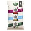 Eat Real Mixed Multipack - 2 x 18g Salted Lentil, 2 x 20g Sour Cream & Chive Quinoa, 1 x 22g Tomato & Basil Hummus Chips view 1
