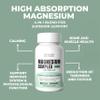 Magnesium Glycinate with Zinc & Vitamin D3 | 4 in 1 Complex | 1300mg Magnesium Supplements (Bisglycinate, Citrate, Malate & L-Threonate) | 90 Vegan, Gluten-Free Capsules | High-Strength & Absorption view 2