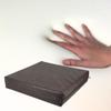 FOAMHAVEN Wheelchair Cushion Memory Foam Seat Pad Faux Leather Extra Tailbone Support Pressure Sore Relief for Office Chairs, Car Seat, Mobility Scooters Zipped Cover (Black, 18" x 18" x 2") view 3
