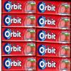 6 Packs Wrigley's Orbit Strawberry Sugar Free Chewing Gum Helps keep Teeth Clean And Mouth Fresh view 2