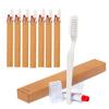 50 Disposable Toothpaste Brushes, Individually Packaged For Hotel Bathroom Equipment, Travel Camp Wash view 1
