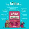 Kallo Beetroot & Three Seeds Veggie Thins Crackers | Healthy Snacks High Fibre, Plant Protein, Gluten Free & Baked | 100g Single Pack view 2