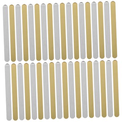 Zerodeko 50pcs Acrylic Ice Cream Sticks Craft Lollipop Sticks for DIY Projects Ice Cube Molds for Baking for Party Favors and School Activities Random Color