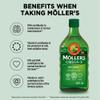 Mollers  | Omega 3 Cod Liver Oil | Omega-3 Dietary Supplements with EPA, DHA, Vitamin A, D and E | Superior Taste Award | Pure & Natural cod Liver Oil | 166 Year Old Brand | Neutral | 500 ml view 2