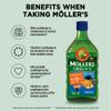 Mollers  | Omega 3 for kids Cod Liver Oil | Nordic Omega-3 Dietary Supplements with EPA, DHA, Vitamin A, D & E | Pure, Natural cod Liver Oil Liquid | 166-year-old-brand | Tutti Frutti Taste | 500 ml view 2