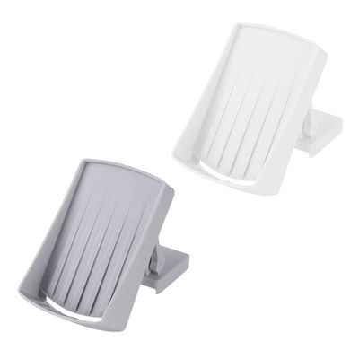 Zerodeko 2pcs Bathroom Soap Draining Trays Wall-mounted Soap Holders Non-punching Box Strong Portable Unique Design