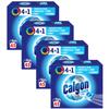 Calgon 4-in-1 Washing Machine Cleaner and Water Softener Tablets, 45 Count, Pack of 4 | Removes Limescale, Residue, Dirt, Rust & Malodours | Deep Clean | L Pack Size view 1
