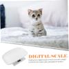 COLLBATH Pet Weight Scale Electronic Scale Tray for Small Pet Puppy Kitten LED Display Accurate Measurement for Kitchen Use view 3