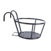 Sosoport Hanging Flower Pot Rack Metal Planter Shelf for Indoor Outdoor Garden Plant Stand Supporting Flowerpot Geometric Iron Design for Window Wall Display view 1