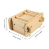 Zerodeko Wooden Tofu Press Home Tofu Maker Making Die Making Box for Extra Firm Home Cooking Mold view 2
