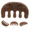 Ipetboom Green Sandalwood Comb Hair Comb for Detangling and Massage for Daily Scalp Care for Women and Men view 3