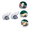 Zerodeko 2pcs Punch Soap Dish Holder Drainage Rack for Bathroom Kitchen No Drilling Required Easy Install Space-saving Soap Organizer view 2