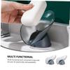 Zerodeko 2pcs Punch Soap Dish Holder Drainage Rack for Bathroom Kitchen No Drilling Required Easy Install Space-saving Soap Organizer view 3