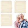 Linpote Bed Pads Washable Waterproof 36x34inchx3Pack,Bed Pads for Incontinence Washable Large,Waterproof Bed Pads-Soft Cotton Bamboo Five Layer-Thicken Bed Pads Large,Beige, BedPads-90x85CM view 1