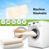 Linpote Bed Pads Washable Waterproof 36x34inchx3Pack,Bed Pads for Incontinence Washable Large,Waterproof Bed Pads-Soft Cotton Bamboo Five Layer-Thicken Bed Pads Large,Beige, BedPads-90x85CM view 2