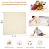 Linpote Bed Pads Washable Waterproof 36x34inchx3Pack,Bed Pads for Incontinence Washable Large,Waterproof Bed Pads-Soft Cotton Bamboo Five Layer-Thicken Bed Pads Large,Beige, BedPads-90x85CM view 4