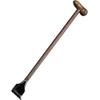 MNBHUYRD Classic Back Scratcher for Men Dual-Purpose Medium-Length Natural Textured Horns Backscratchers, High End Durable Ebony Massage Hammer, view 1
