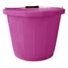 1 x Plastic Buckets Strong Plasterers Builder Buckets Water Tub Cleaning Buckets Cement Mixing Muck Fermentation Brew Buckets Pail Bucket Garden (Pink, 3 Gallon Bucket with Strong Metal Handle, Spout) view 3