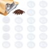 20 PCS CO2 Filter Set - Replacement CO2 Releasing Valves for Coffee Bean Container Degassing Way Breather Valve for Food Bags view 1