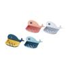 Zerodeko 4pcs Bathroom Storage Shelves Vacuum Suction Cup Hooks Wall Mounted Soap Holder Creative Soap Box view 1