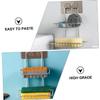 Zerodeko Space-saving Double Layer Soap Rack Stainless Steel No Drilling Wall Mount Soap Dishes view 4