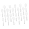 DOITOOL 20pcs Small Soft Bristle Prison Toothbrushes with Spoon Head Short Handle Anti-self- Design for Mental Health and Detention Use view 1