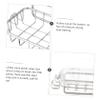 Zerodeko Punch-free Wall Mounted Household Soap Shelf with Stainless Steel Rack and Hook, Adhesive Bathroom Soap Dish Organizer for Shower and Sink Storage view 2