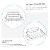 Zerodeko Punch-free Wall Mounted Household Soap Shelf with Stainless Steel Rack and Hook, Adhesive Bathroom Soap Dish Organizer for Shower and Sink Storage view 3