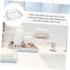 Zerodeko Punch-free Wall Mounted Household Soap Shelf with Stainless Steel Rack and Hook, Adhesive Bathroom Soap Dish Organizer for Shower and Sink Storage view 4