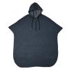 Wheelchair Blankets For Adults - Joyfitness Fleece Hooded Waterproof Cloak, Keep Warm And Cozy With Double Layer Thick Cloth Shawl, Ideal Winter Wheelchair Cover Clothing view 1