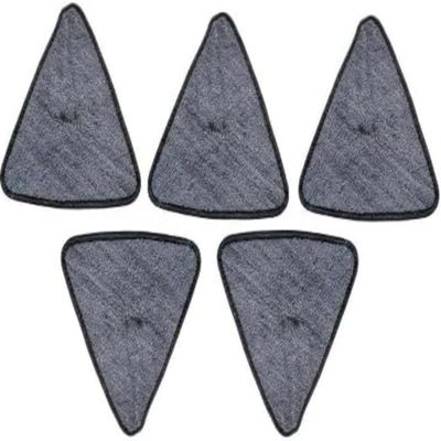 360 Adjustable Rotating Cleaning Broom, Self-Propelled Triangular Mop for Cleaning Kitchens, Walls, Ceilings, Corners and Windows (5 Fabric)