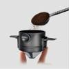 Pour Over Coffee Dripper, Reusable Stainless Steel Pour Over Coffee Filters, Easy to Clean Camping Coffee Filter, Portable Collapsible Coffee Maker, Paperless Travel Coffee Makers view 4
