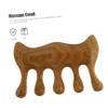 Angoily Channel Wooden Massage Comb for Head Massage Multi Functional Comb Smooth Teeth Portable Men Designed for Scalp Care and Relaxation view 2