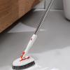 Tile Scrubber, Tile Scrubber Bathroom Shower, Shower Cleaning Brush Tile Scrubber, Tub Floor Scrubber with Telescopic Polee, Stiff Bristle Scrub Brush, Handle Shower Brush for Cleaning Scrubber view 2