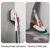 Tile Scrubber, Tile Scrubber Bathroom Shower, Shower Cleaning Brush Tile Scrubber, Tub Floor Scrubber with Telescopic Polee, Stiff Bristle Scrub Brush, Handle Shower Brush for Cleaning Scrubber view 3