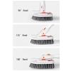 Tile Scrubber, Tile Scrubber Bathroom Shower, Shower Cleaning Brush Tile Scrubber, Tub Floor Scrubber with Telescopic Polee, Stiff Bristle Scrub Brush, Handle Shower Brush for Cleaning Scrubber view 4
