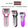 Emjoi Rotoshave/RotoBlade Replacement Blade Rollers | 9 Rotating Blades Remove Hair Safely & Quickly for Silky Soft Smooth Skin | Also Fits in Micro-Pedi | Pack of 2 view 3