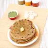 Taj Muli Paratha, 4Pieces, Made from Whole Meal Flour, Handmade flatbread Stuffed with White Radish and Spices, Traditional South Asian flatbread, 400g (Pack of 1) view 2