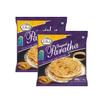 Taj Original Paratha, Made with 100% Whole Wheat Flour and no preservatives, Frozen South Asian flatbread, Ready to Cook, 400grams (Pack of 2) view 1