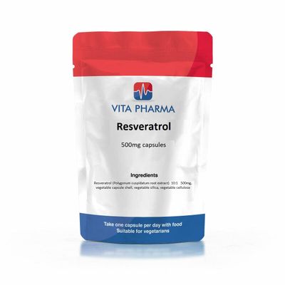 VITA PHARMA Resveratrol 500mg 30 Capsules