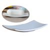 IMIKEYA Ceramic Soap Dish with Drainage White Soap Holder for Bathroom Storage for Home and Shower Non-slip Design view 2