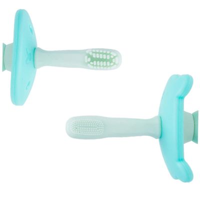 Gatuida Professional Boy Girl Brush Boys and Girls Toothbrush Replacement Silicone Teether Soft Bristles Comfortable to Hold Handle